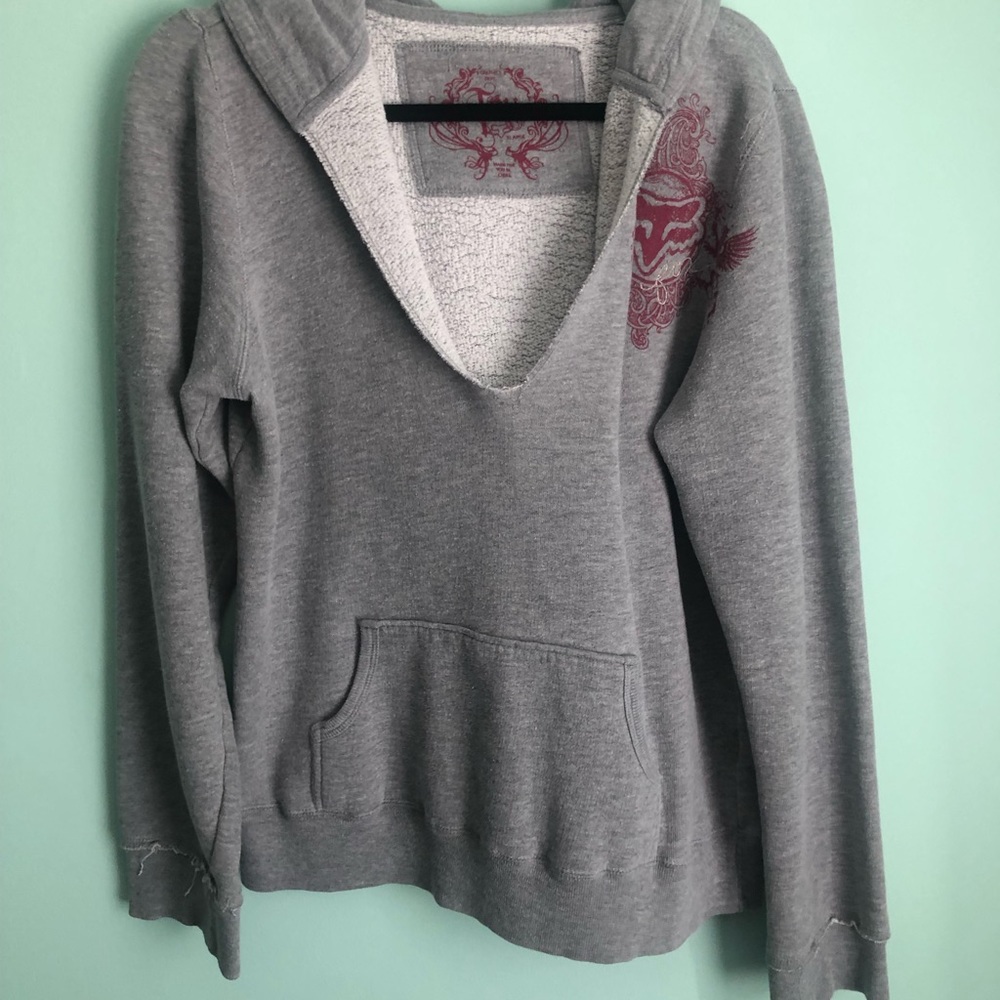 Deep V Fox Hoodie